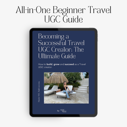 Travel UGC Creator Guide Bundle