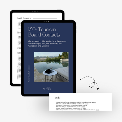 130+ Tourism Board Contacts