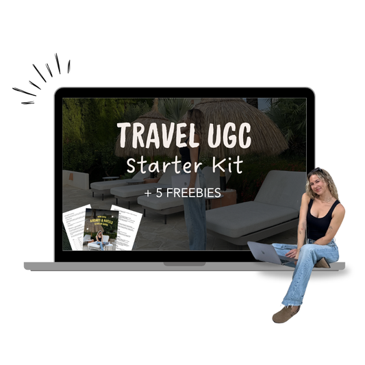 LEARN HOW TO WORK WITH AIRBNBS & HOTELS AS A TRAVEL UGC CREATOR