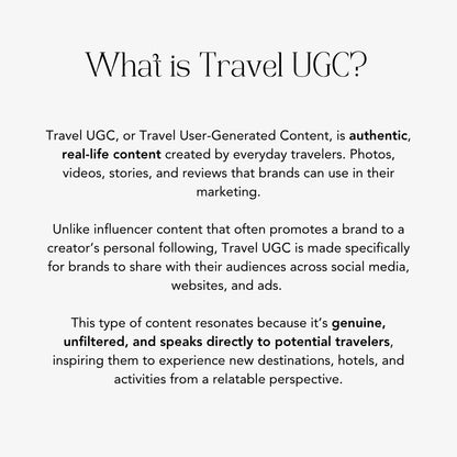 Become a Travel UGC Creator Bundle