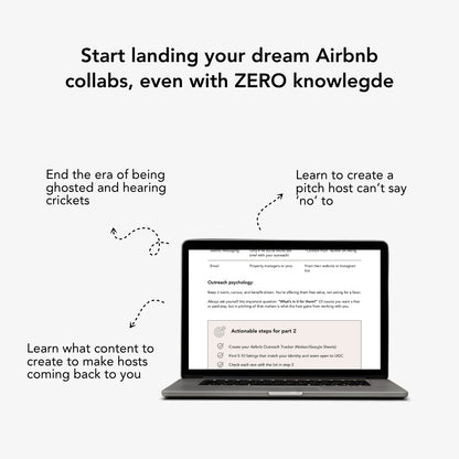 Get Airbnbs Collabs | Starter Kit + Pitch Template